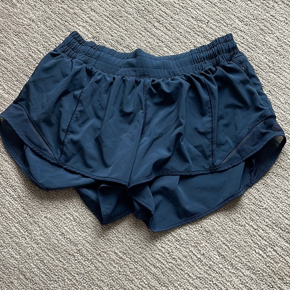 BRAND NEW navy lululemon shorts